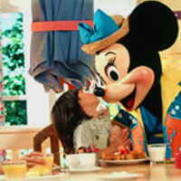 Disney character breakfast