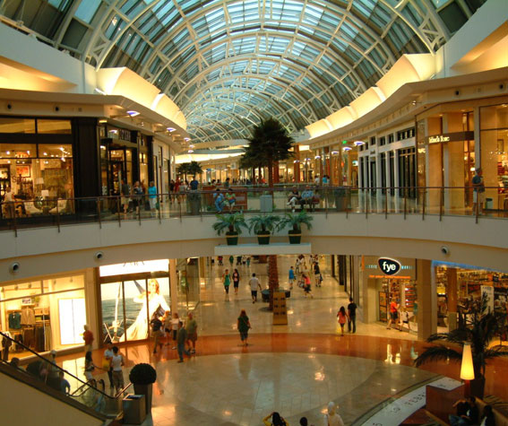 Shopping at The Mall at Millenia in Orlando, Florida 