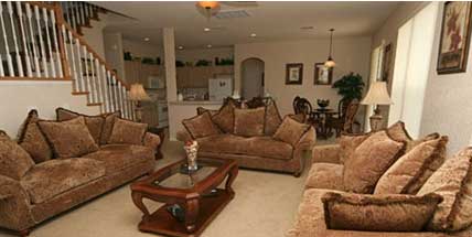 Orlando Villas.Family Room