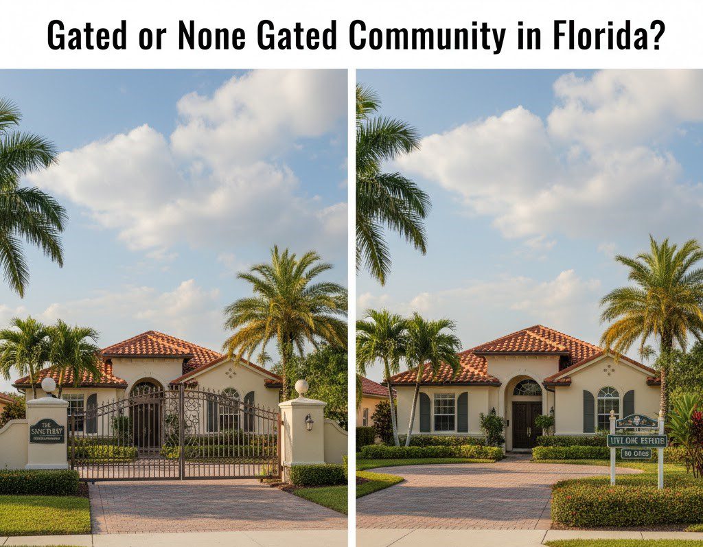 Gated and None Gated Florida Communities