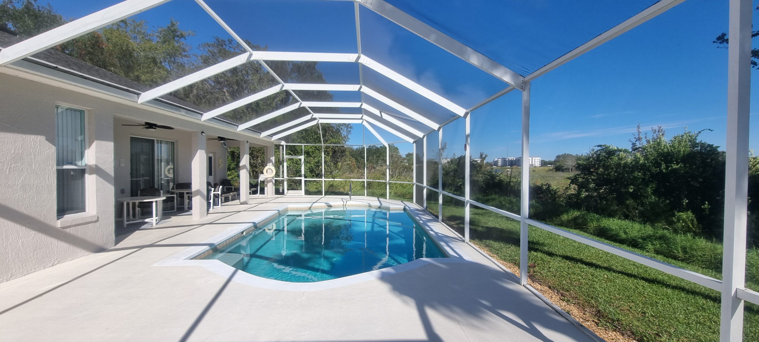 Florida Vacation Rental Pool Area