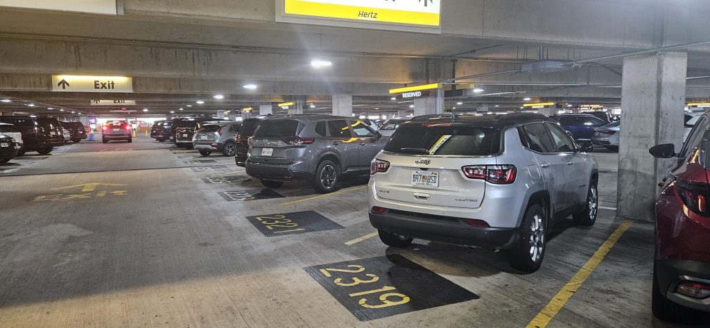 Orlando Car Rental Garage