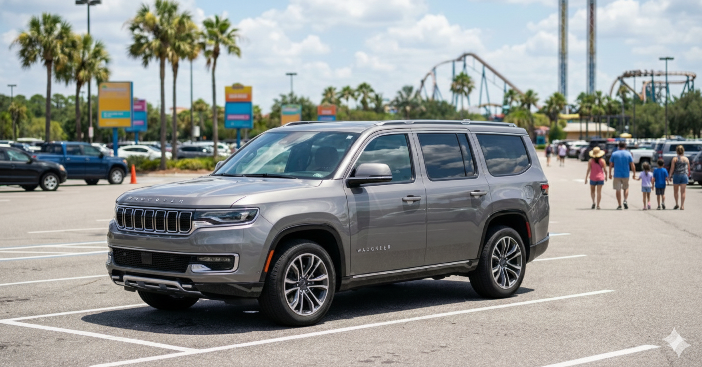 Family vacation Florida car rental - UK visitors guide to FMVSS 213 child car seats