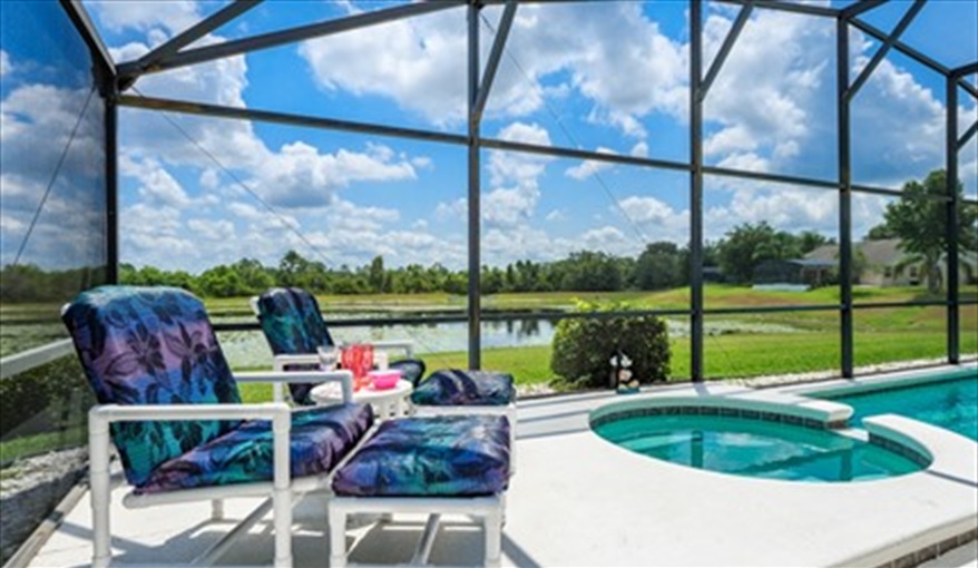 Villa Sandhill Crane Florida Villa in Orange Tree, Clermont, Orlando