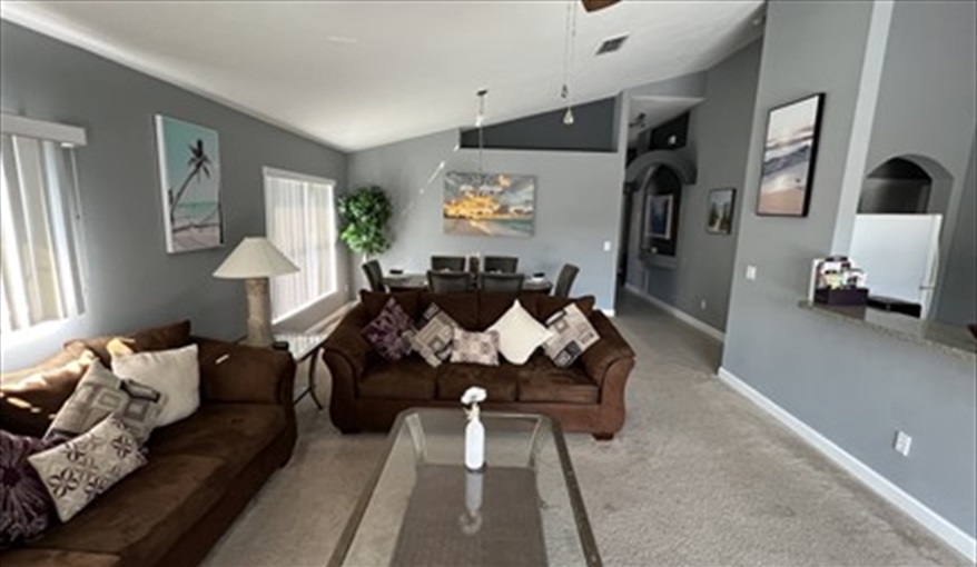 Lounge long view. Orlando Retreat in West Stonebridge, Davenport, Orlando