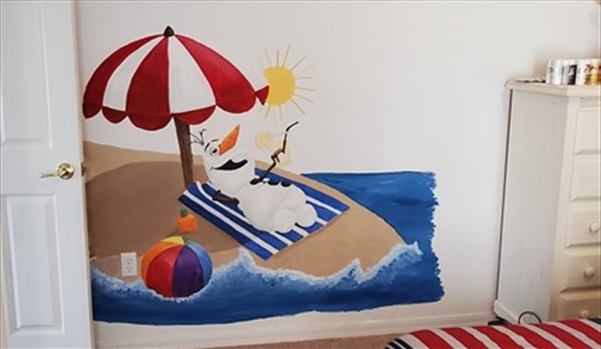 Ah, to relax like Olaf!. *Villamagic* in The Sanctuary At Westhaven, Davenport, Orlando