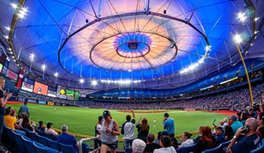 Tropicana Field - home of the Tampa Bay Rays. Tower Lake Vista - unoverlooked pool villa in Calabay Parc at Tower Lake, Haines City, Orlando
