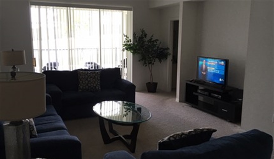 Family Room. Tower Lake Vista - unoverlooked pool villa in Calabay Parc at Tower Lake, Haines City, Orlando