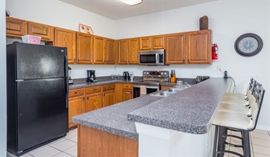 Kitchen. Brown's Villa in Cumbrian Lakes, Kissimmee, Orlando