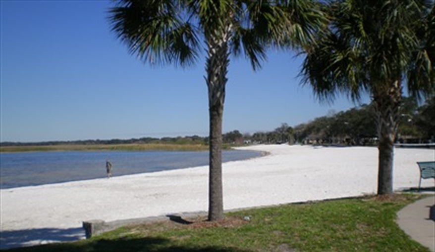 man made beach St Cloud Lake . FLORIDA HOME in Pine Chase Estates, St Cloud, Gulf Coast