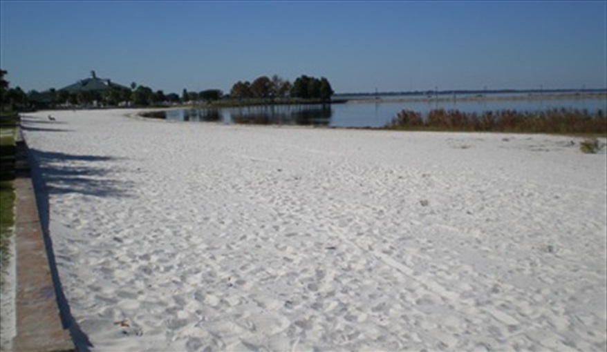 Man Made Beach St Cloud Lake. FLORIDA HOME in Pine Chase Estates, St Cloud, Gulf Coast