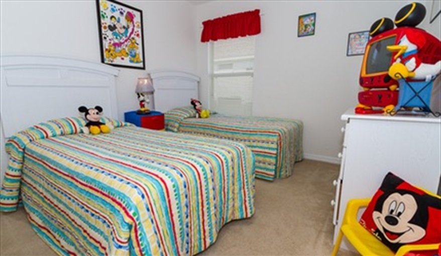 Disney themed room with special Disney light. JCHolidays in The Manors At Westridge, Davenport, Orlando