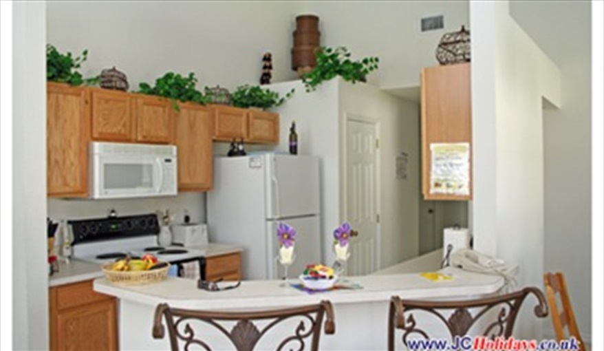 Full Kitchen. JCHolidays in The Manors At Westridge, Davenport, Orlando