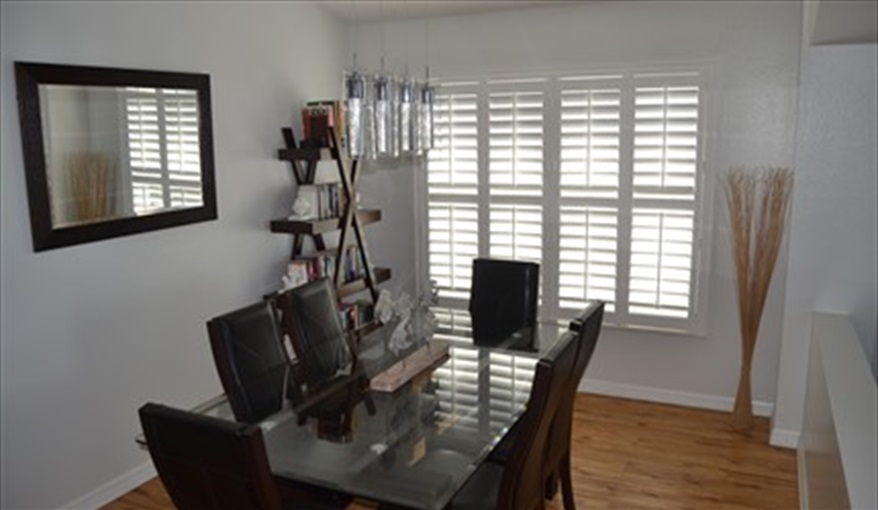 Lovely Plantation Shutters on all windows. Waterside in Eagle Pointe, Kissimmee, Orlando
