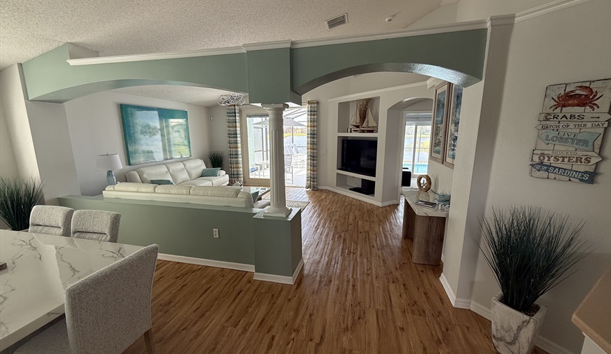 Living / Dining Room . Waterside in Eagle Pointe, Kissimmee, Orlando
