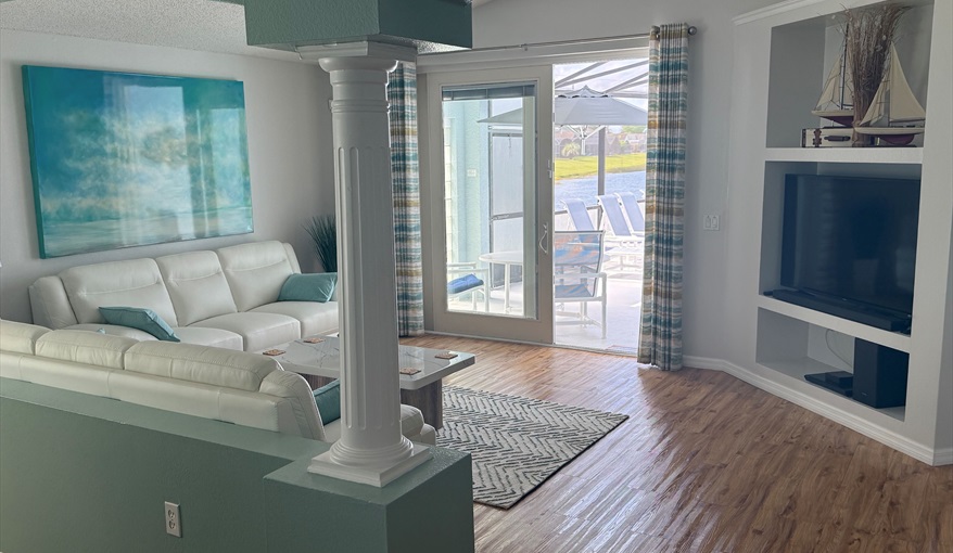 Living Area. Waterside in Eagle Pointe, Kissimmee, Orlando