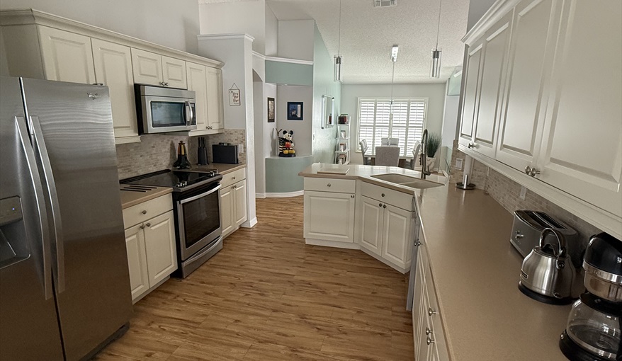 American style Fridge/Freezer. Waterside in Eagle Pointe, Kissimmee, Orlando