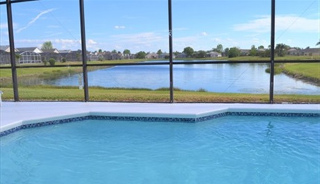 Superb South Facing Lake Views. Waterside in Eagle Pointe, Kissimmee, Orlando