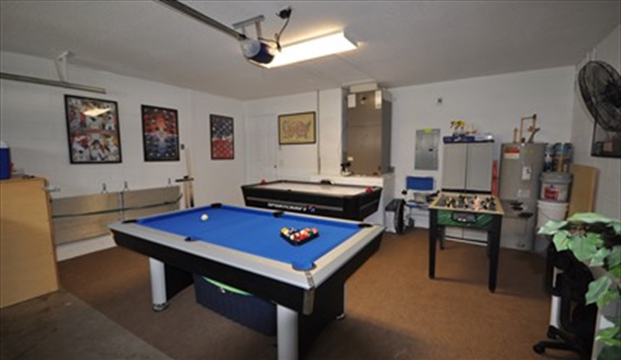 Pool table, Air hockey, Foosball & PS2 in the Games room!. Palm Tree Villa - Pool Lift, 5 STAR RATING in Doral Woods, Kissimmee, Orlando