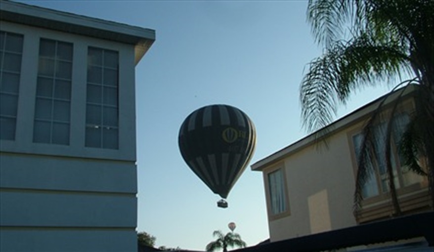 As they drift over the villa. My Florida House  in Esprit, Davenport, Orlando