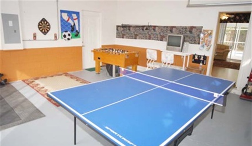 Feeling energetic? Check out the games room.. My Florida House  in Esprit, Davenport, Orlando
