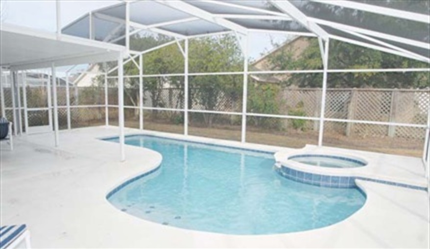 Cool off with a quick dip. My Florida House  in Esprit, Davenport, Orlando