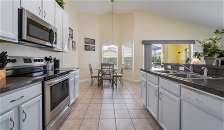 Looking towards the Breakfast Nook.. A Happy Potter's Place. in West Stonebridge, Davenport, Orlando