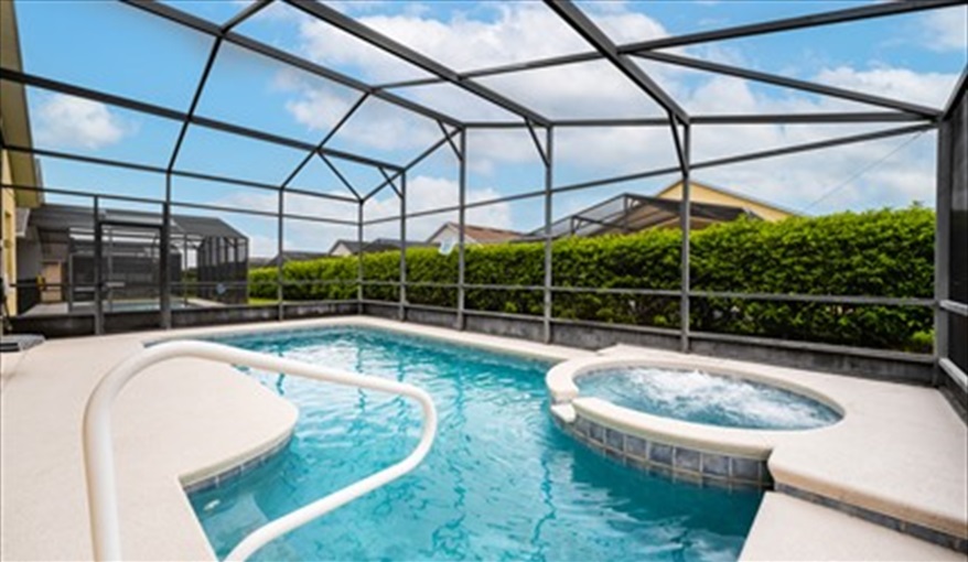 Pool & Spa can be heated for the cooler periods.. A Happy Potter's Place. in West Stonebridge, Davenport, Orlando