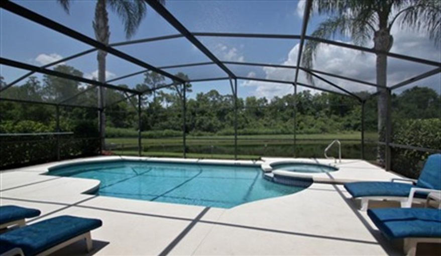 Pool / Hot Tub. Scarlets villa in Lake Berkley Resort, Kissimmee, Orlando