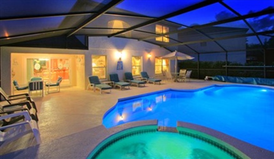 Pool / Hot Tub. Scarlets villa in Lake Berkley Resort, Kissimmee, Orlando
