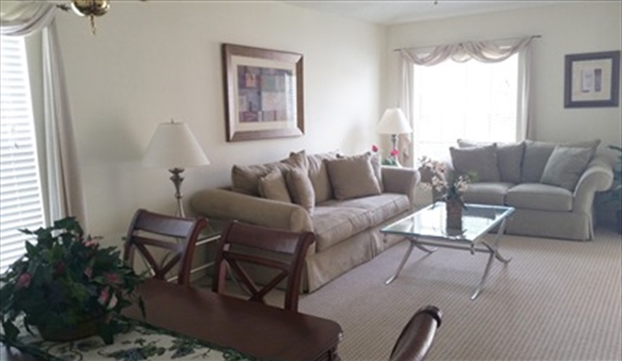 Formal lounge . . .. Sanibel - 4 bed villa at Sabal Harbour in Sabal Harbour, Bradenton, Gulf Coast