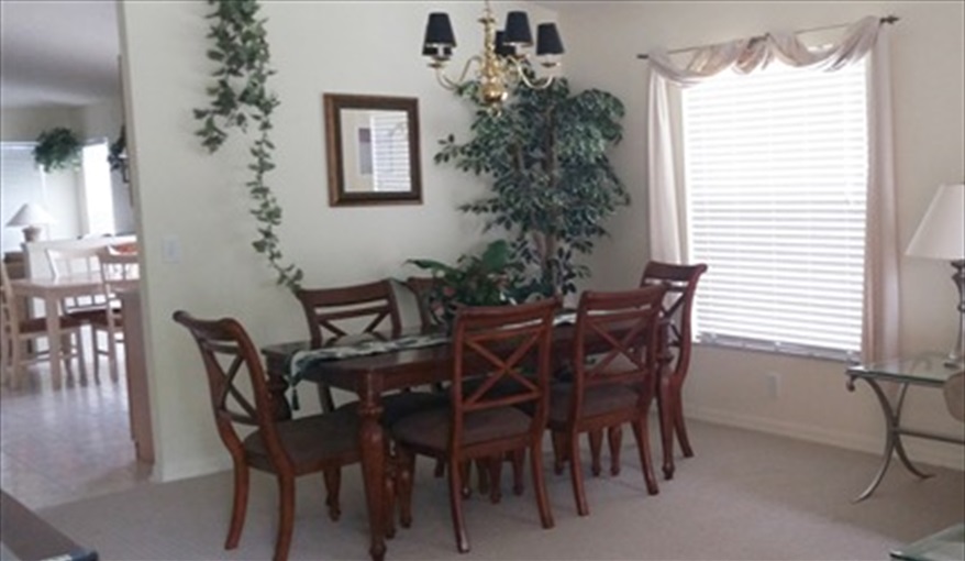 Enjoy a special meal with seating for up to 6. Sanibel - 4 bed villa at Sabal Harbour in Sabal Harbour, Bradenton, Gulf Coast