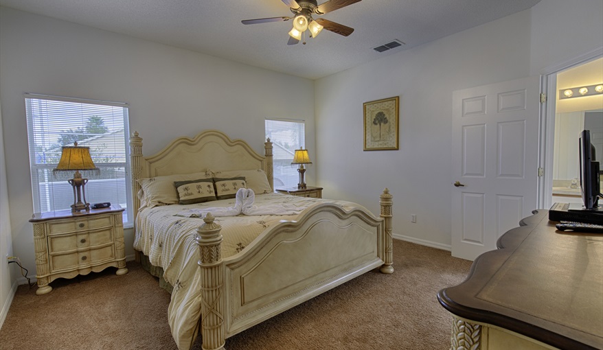 Master 1. Emerald Villas in Florida in Hampton Lakes, Davenport, Orlando