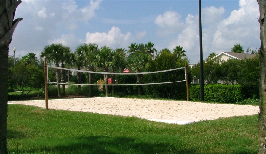 Sand Volleyball. Emerald Villas in Florida in Hampton Lakes, Davenport, Orlando