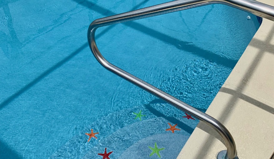 Steps into Pool. Emerald Villas in Florida in Hampton Lakes, Davenport, Orlando