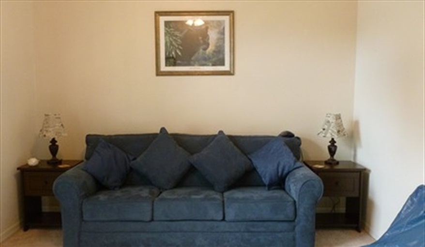Blue Room. Westridge Palms----Free Wi-Fi, Free calls to the UK, Gas BBQ,Pool table ,Table tennis,  in Westridge, Davenport, Orlando
