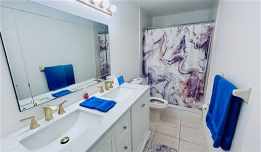 Master bathroom . The Sunshine State Villa at Indian RIdge in Indian Ridge, Kissimmee, Orlando