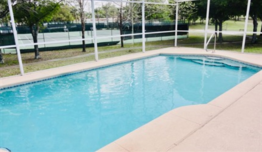 Pool area. The Sunshine State Villa at Indian RIdge in Indian Ridge, Kissimmee, Orlando