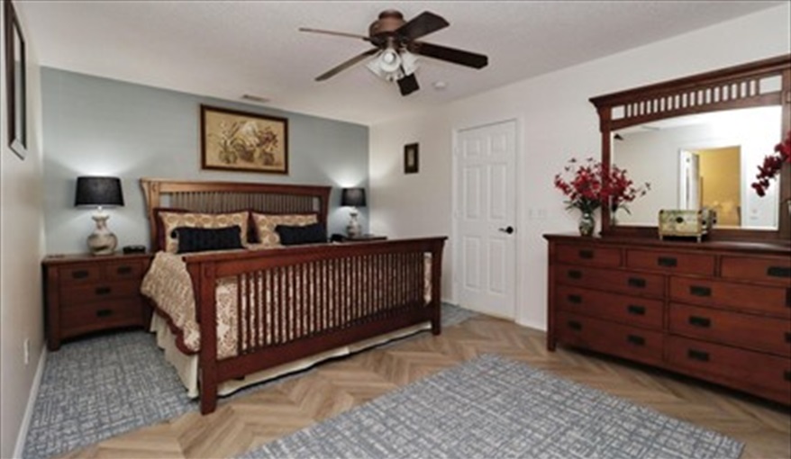 Spacious master bedroom . . .. KissimmeeDisneyVilla in Indian Point, Kissimmee, Orlando