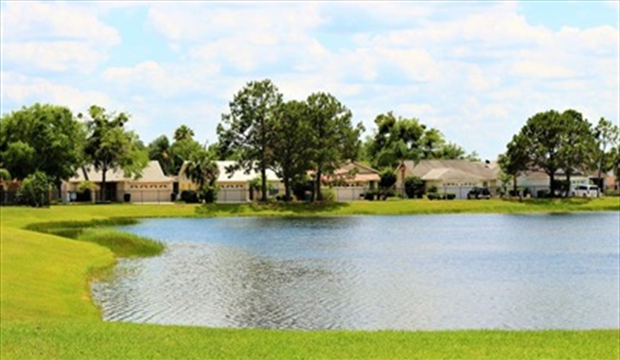 Lake at Indian Point. KissimmeeDisneyVilla in Indian Point, Kissimmee, Orlando