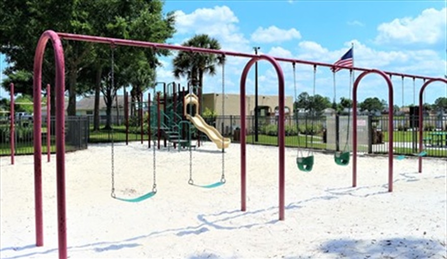 Childrens play area. KissimmeeDisneyVilla in Indian Point, Kissimmee, Orlando
