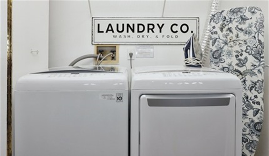 Laundry area . . .. KissimmeeDisneyVilla in Indian Point, Kissimmee, Orlando