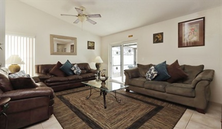 a very comfy living room . . .. KissimmeeDisneyVilla in Indian Point, Kissimmee, Orlando