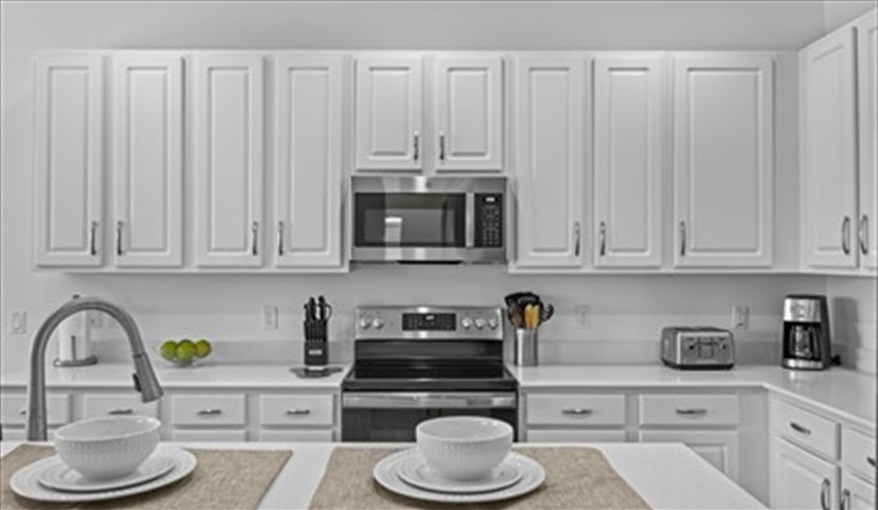 Plenty of cupboard storage. Goofys Golf Getaway - Luxury Executive Disney Villa on Golf Course Gated Community, South Facing Pool,  No Rear Neighbours and Conservation Views in Providence, Davenport, Orlando