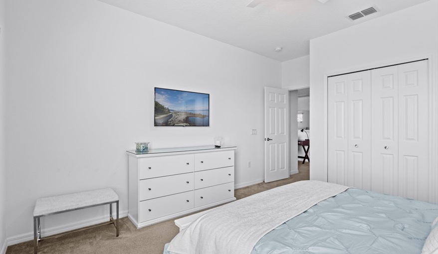 Seating and storage. Goofys Golf Getaway - Luxury Executive Disney Villa on Golf Course Gated Community, South Facing Pool,  No Rear Neighbours and Conservation Views in Providence, Davenport, Orlando