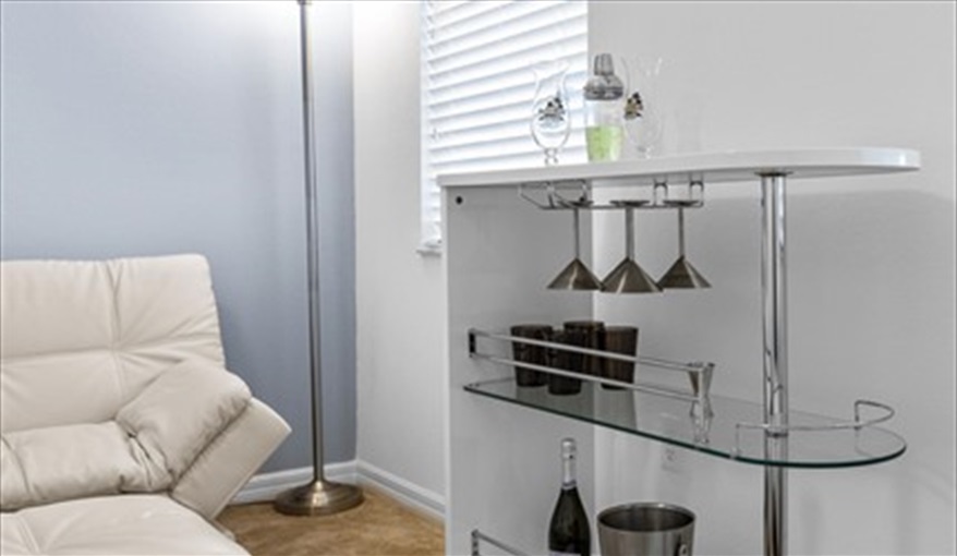 Or take a drink from the bar and lie on the chaise-lounge. Goofys Golf Getaway - Luxury Executive Disney Villa on Golf Course Gated Community, South Facing Pool,  No Rear Neighbours and Conservation Views in Providence, Davenport, Orlando