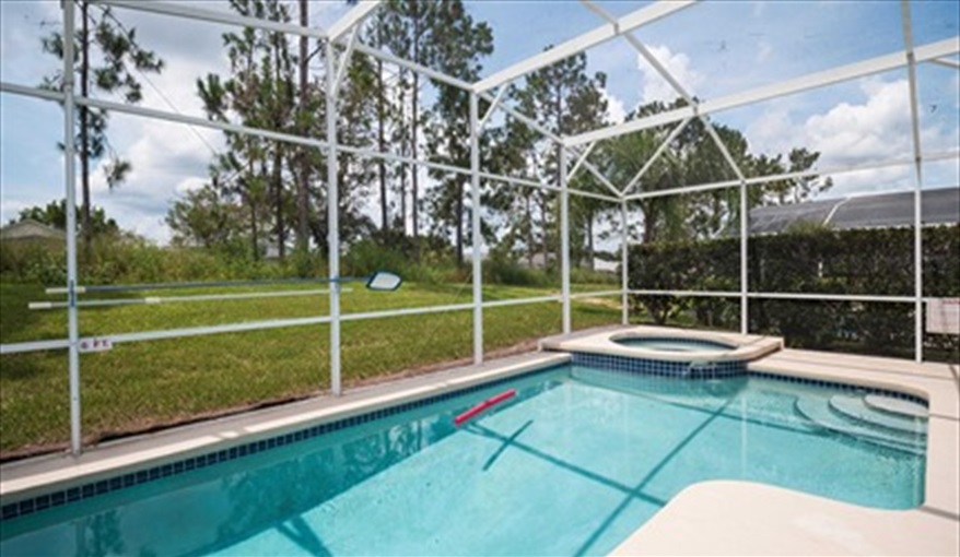 Pool & Spa. Villa Ansell in Highlands Reserve, Davenport, Orlando