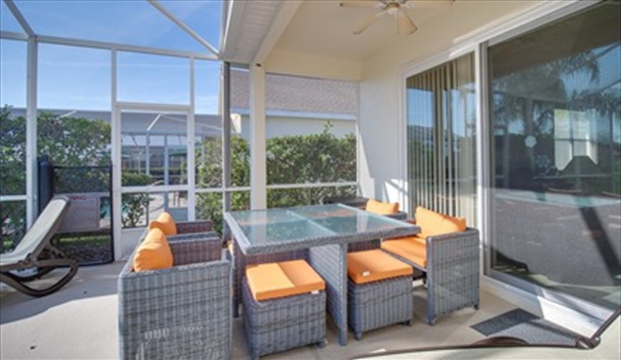 Covered Lania. Villa Ansell in Highlands Reserve, Davenport, Orlando