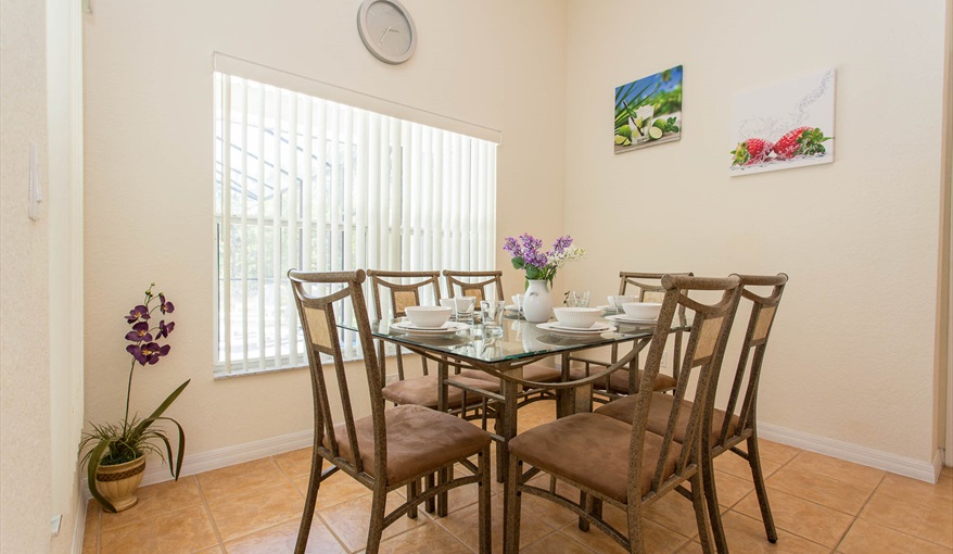 Breakfast Area. Manor Palms Villa - Great Location, Great Home in The Manors At Westhaven, Davenport, Orlando
