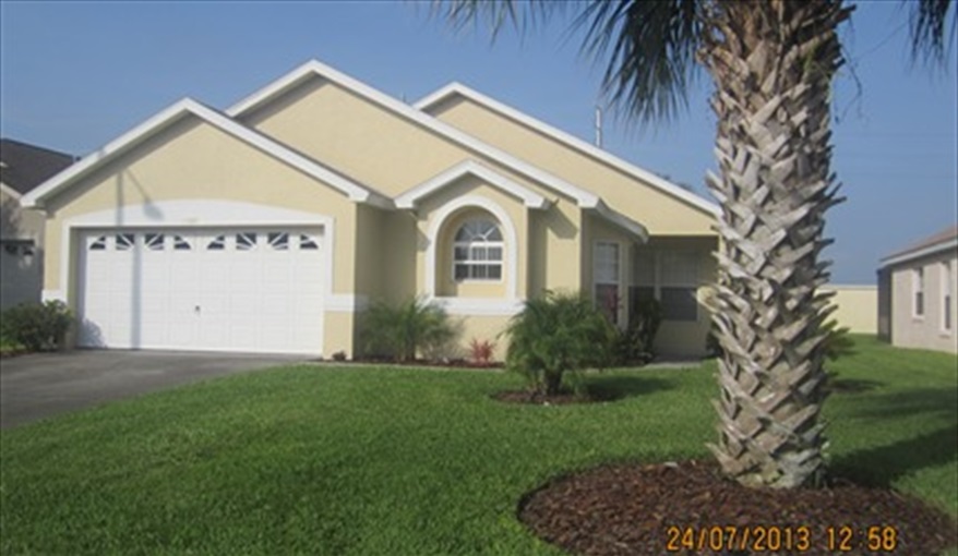 Front of our house. Villa Verna in Indian Creek, Kissimmee, Orlando